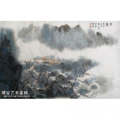 杨永茂 山水画作品 类别: 国画山水作品